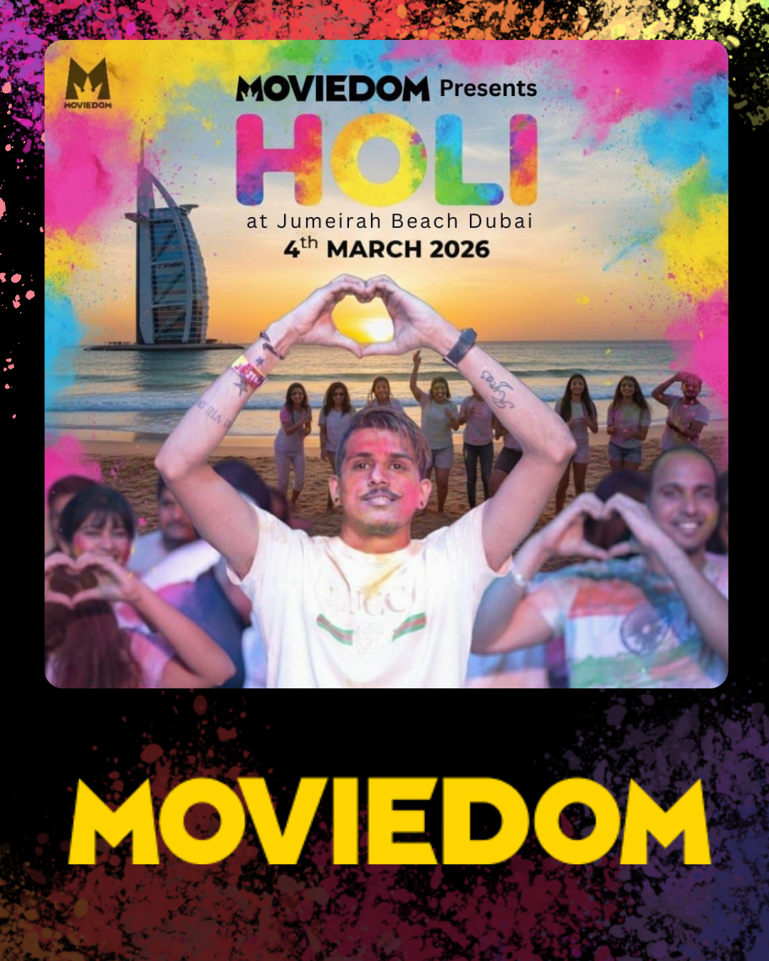 Moviedom Holi Bash